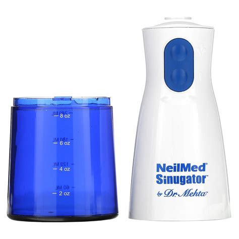 NeilMed Sinugator Cordless Pulsating Nasal Wash 3 Piece Set