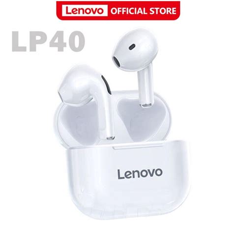 Original Lenovo Lp40 Pro Tws Earphones Wireless Bluetooth 51 Sport Noise Reduction Headphones