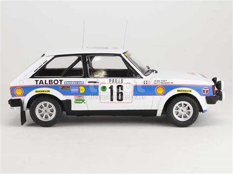 Talbot Sunbeam Lotus Monte Carlo 1981 IXO 1 18 Autos Miniatures