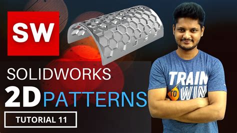 Linear And Circular Sketch Patterns Solidworks Tutorial 11 YouTube