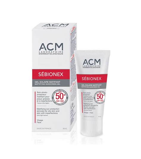 Acm Sebionex Gel Solaire Mattifying Sunscreen Gel Gm Online Pharmacy Bd