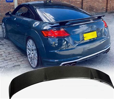 Basni Carbon Fiber Spoiler Fits For Audi Tt Tts Ttrs Coupe