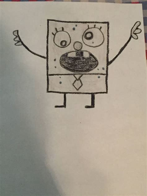 DoodleBob drawing by JustinValdecanas on DeviantArt