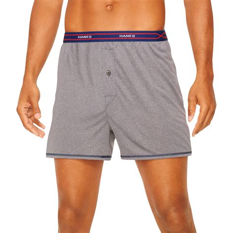 Hanes X Temp Performance Cool Light Weight Boxer In Blue For Men Lyst