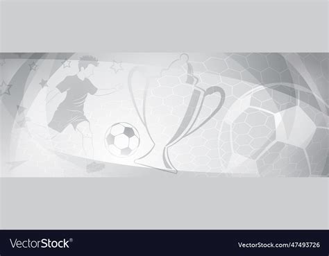 Abstract soccer background Royalty Free Vector Image