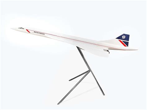 British Airways Large Scale Model Concorde For Sale At 1stdibs