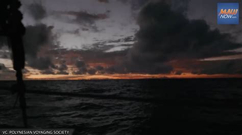 H K Le A And Hikianalia Sail Through Southern End Of Doldrums En Route