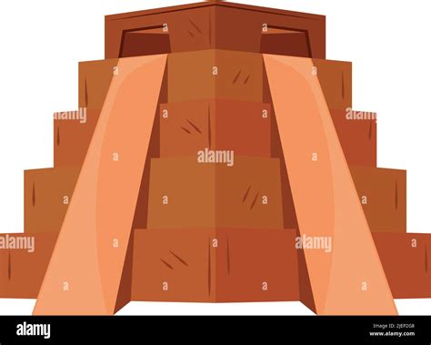 Templo de la piramide maya Imágenes recortadas de stock Alamy