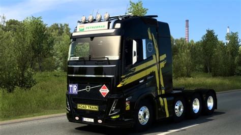 Ets Lightbox Petrobras Volvo Fh Sanax V Euro Truck