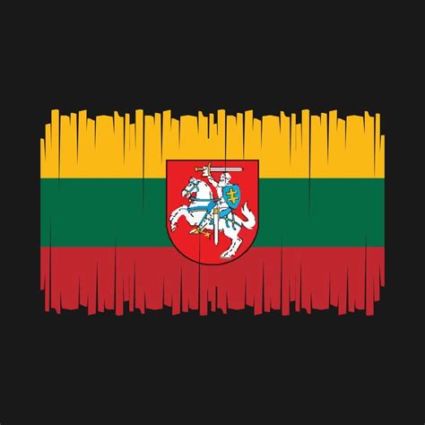 Lithuania Flag Vector 21981932 Vector Art at Vecteezy