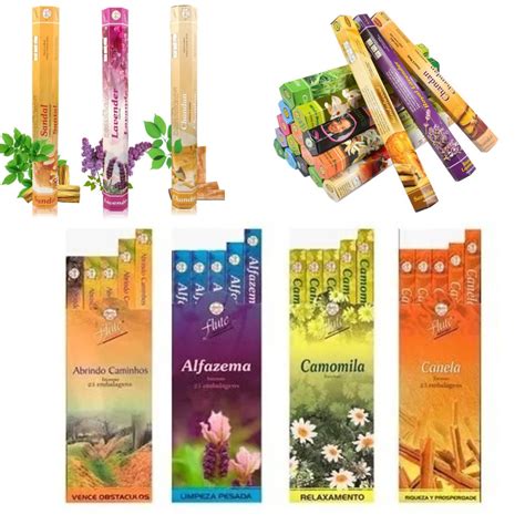 Incenso Hindus Special Blend Kit 10 Caixas 7 Varetas Cada Aromas