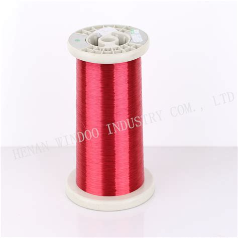 Flat Round Enameled Copper Winding Wire For Motor Transformer Coils