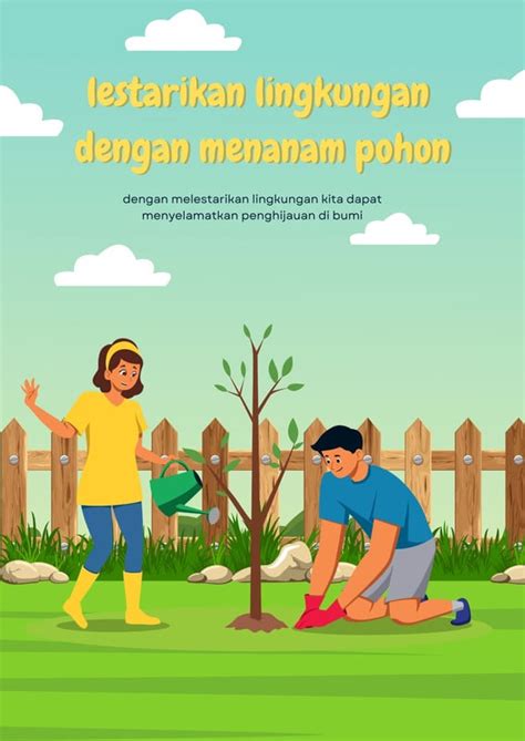 Gratis Desain Contoh Pohon Canva