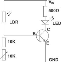 Light sensor circuit