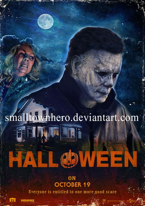 HALLOWEEN 2018 movie poster by smalltownhero on DeviantArt