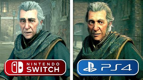 Hogwarts Legacy Nintendo Switch Vs PlayStation 4 Full Graphics