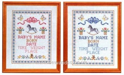 Birth Sampler Birth Sampler Cross Stitch Cross Stitch Patterns