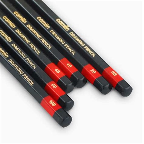 Camlin Drawing Pencils Hb 2b 4b 6b 8b 10b Pack Of 6