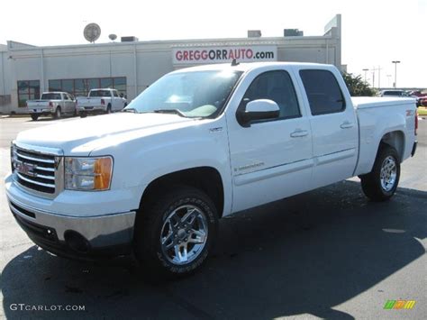 2009 Summit White Gmc Sierra 1500 Slt Z71 Crew Cab 4x4 37638099