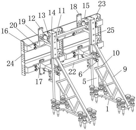 一种土木工程用桥梁建筑模板连接架的制作方法