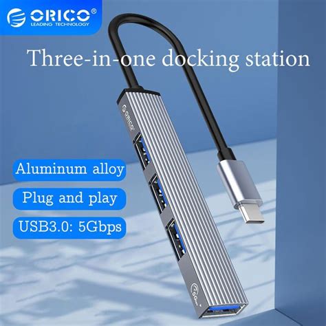 Orico Ah Type C To Usb Hub