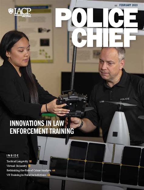 February Innovations In Law Enforcement Training Police Chief