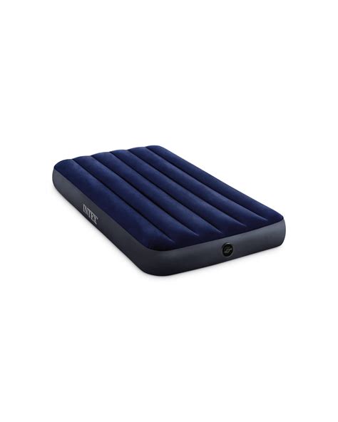 Intex 64757e Dura Beam Standard Downy Air Mattress Fiber Tech Twin Size 10in Bed Height