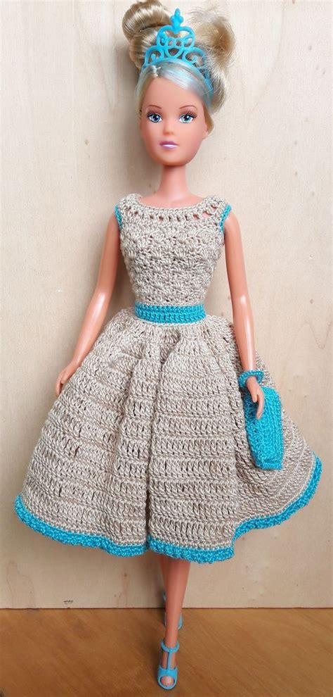 Patrones De Vestidos Para Mu Ecas Barbie A Crochet Crochet Barbie