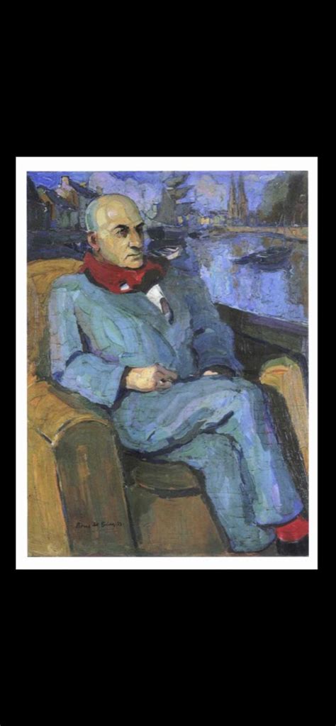 Pierre De Belay Portrait De Max Jacob Huile Sur Toile