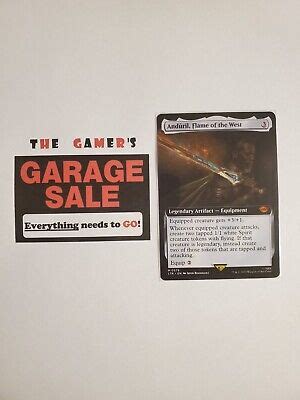 Magic The Gathering M Tg Anduril Flame Of The West Full Art Ltr