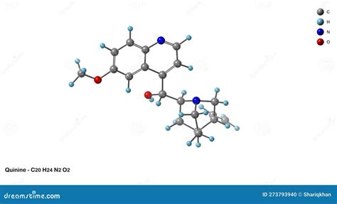 Chemical Structure Of Quinine