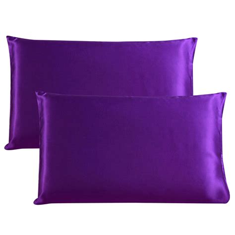 Unique Bargains Pillow Covers 100 Mulberry Silk Pillowcase Set Of 2