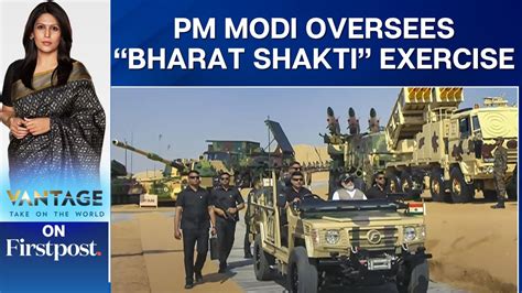 Pm Modi Witnesses Indias Military Prowess At “bharat Shakti” Exercise