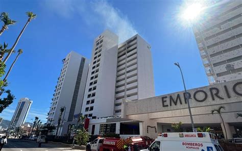 Incendio En Hotel Emporio De Acapulco Hoy De Enero El Sol De