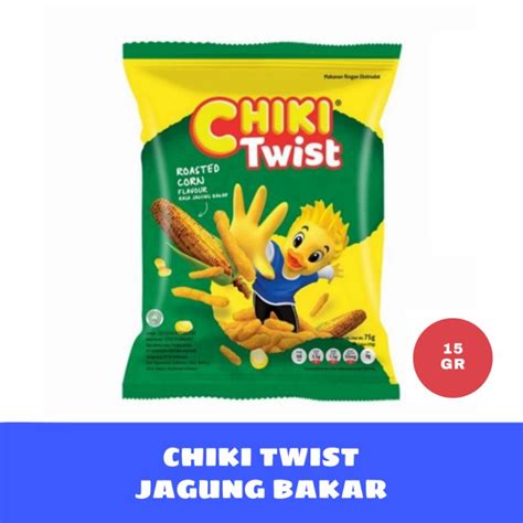 Jual Chiki Twist Jagung Bakar 15 Gram 1 Renceng Isi 10 Pcs Indonesia