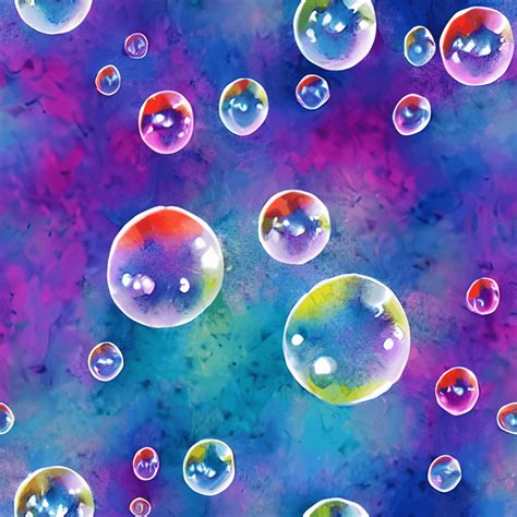 Bubbles Watercolor Background Graphic · Creative Fabrica