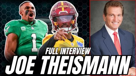 Joe Theismann On Eagles Jalen Hurts Commanders Jayden Daniels His