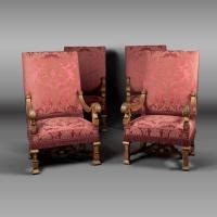 Fauteuils Louis Xiv Soubrier Louer Si Ges Fauteuil Xviie