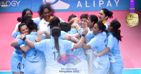 Asian Games Kabaddi India Womens Team Win Gold To Bring Historic