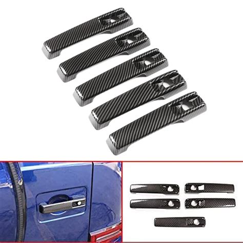 Other Parts Accessories Car Carbon Fiber Exterior Door Handle Trim