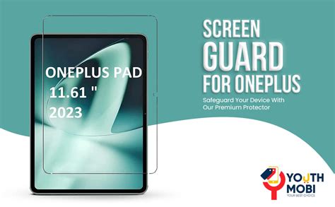 Youth Mobi Tempered Glass Screen Protector Guard For Oneplus Tablet Pad