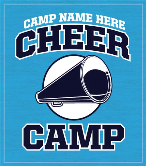 3304 Cheer Camp T-shirt with Megaphone | Metropolis Screen Printing