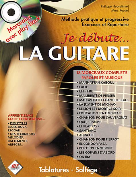 Hit Diffusion METHODE PEDAGOGIQUE JE DEBUTE LA GUITARE Reverb