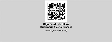 HILERA Diccionario Abierto de Español