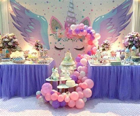 Pin by Suly Kz on ideas DIY | Unicorn themed birthday party, Unicorn ...