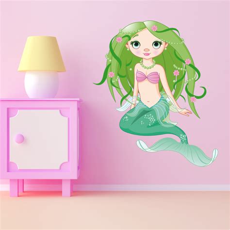 Wallstickers folies : Mermaid Wall Stickers