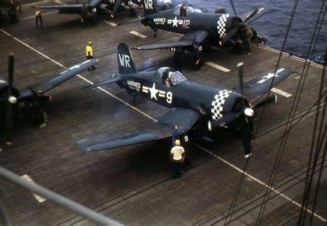 Vought F U Corsair Aircraft Carrier