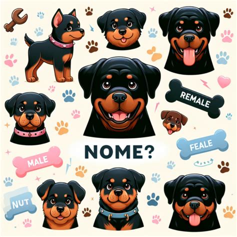 150 Nombres Únicos para Perros Rottweiler Machos y Hembras Inspírate