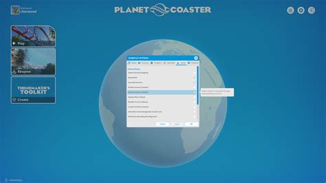 Game - Planet Coaster | Interface In Game