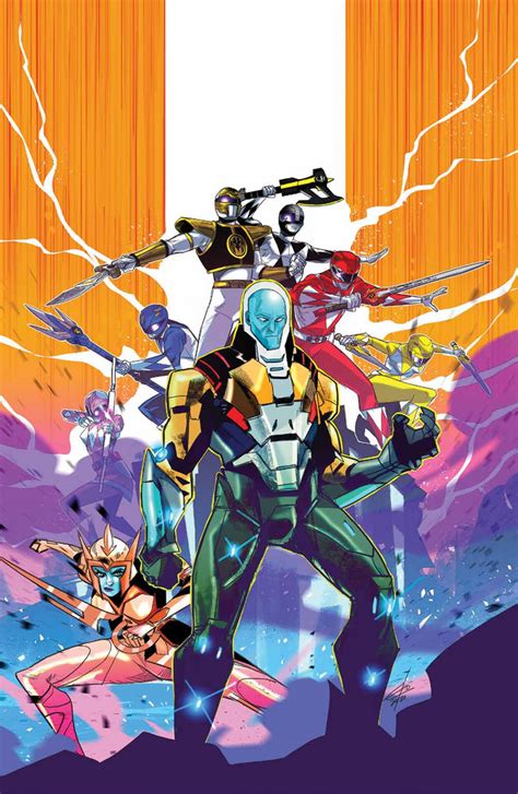 Zordon de Power Rangers lidera el equipo en una nueva y épica portada